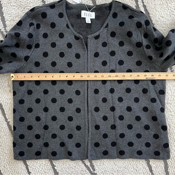 Elle Polka Dot Open Cardigan - Picture 7 of 10